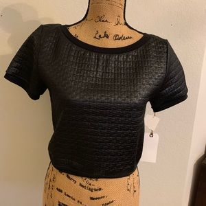 ONE DAY SALE!! Leith Black Crop Top